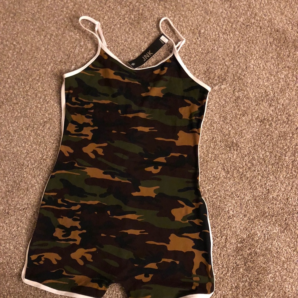 Army fatigue romper